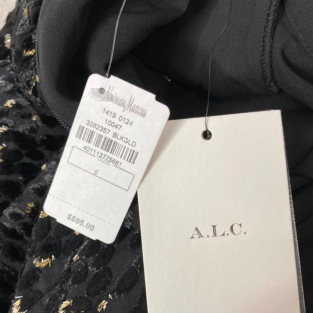 A.L.C. Long-Sleeve Mini Dress - Picture 7 of 8